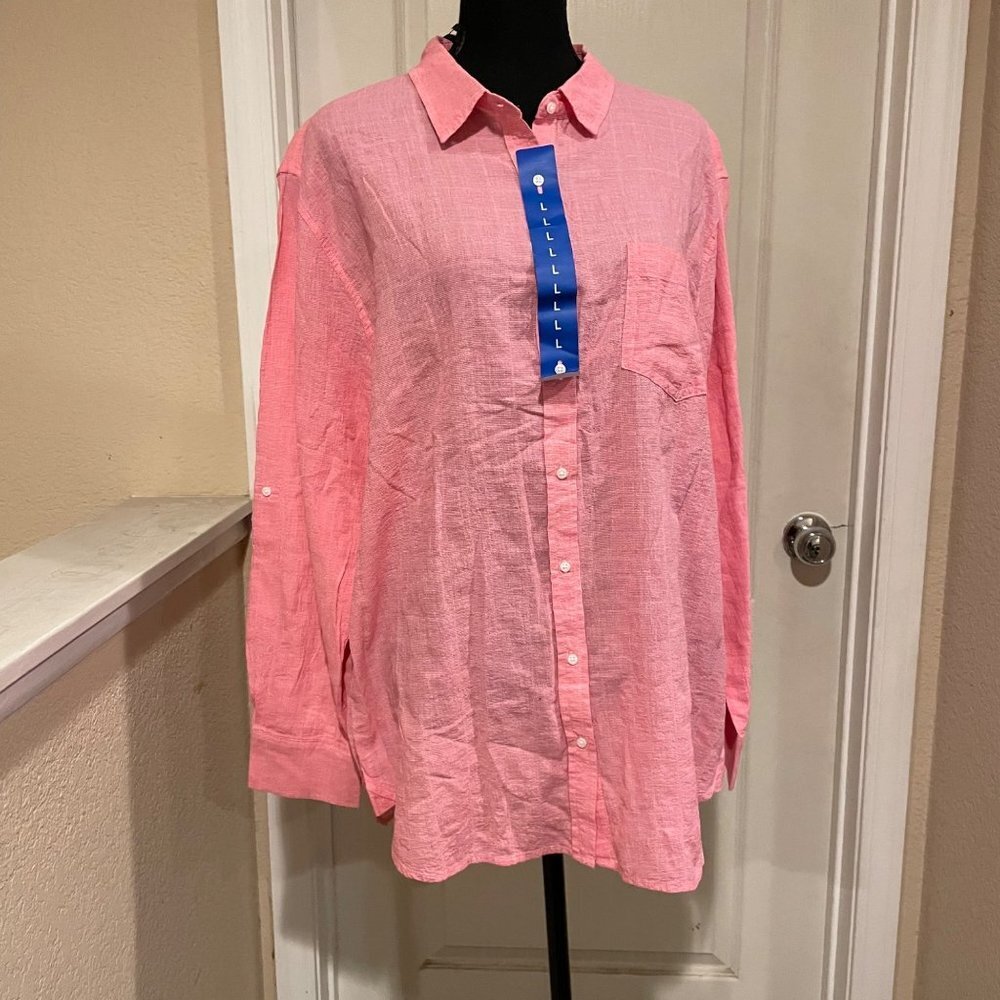 Buffalo David Bitton Ladies' Long Sleeve Button Down Top